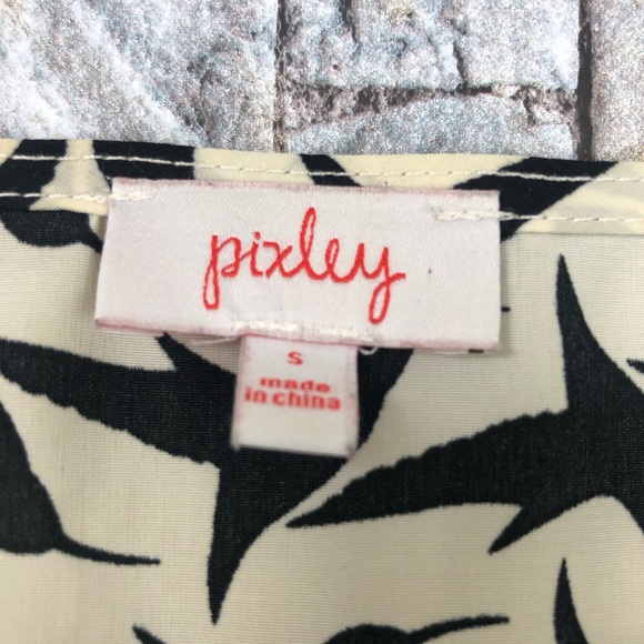 Stitch Fix Pixley Seagull Print Blouse - Picture 4 of 5